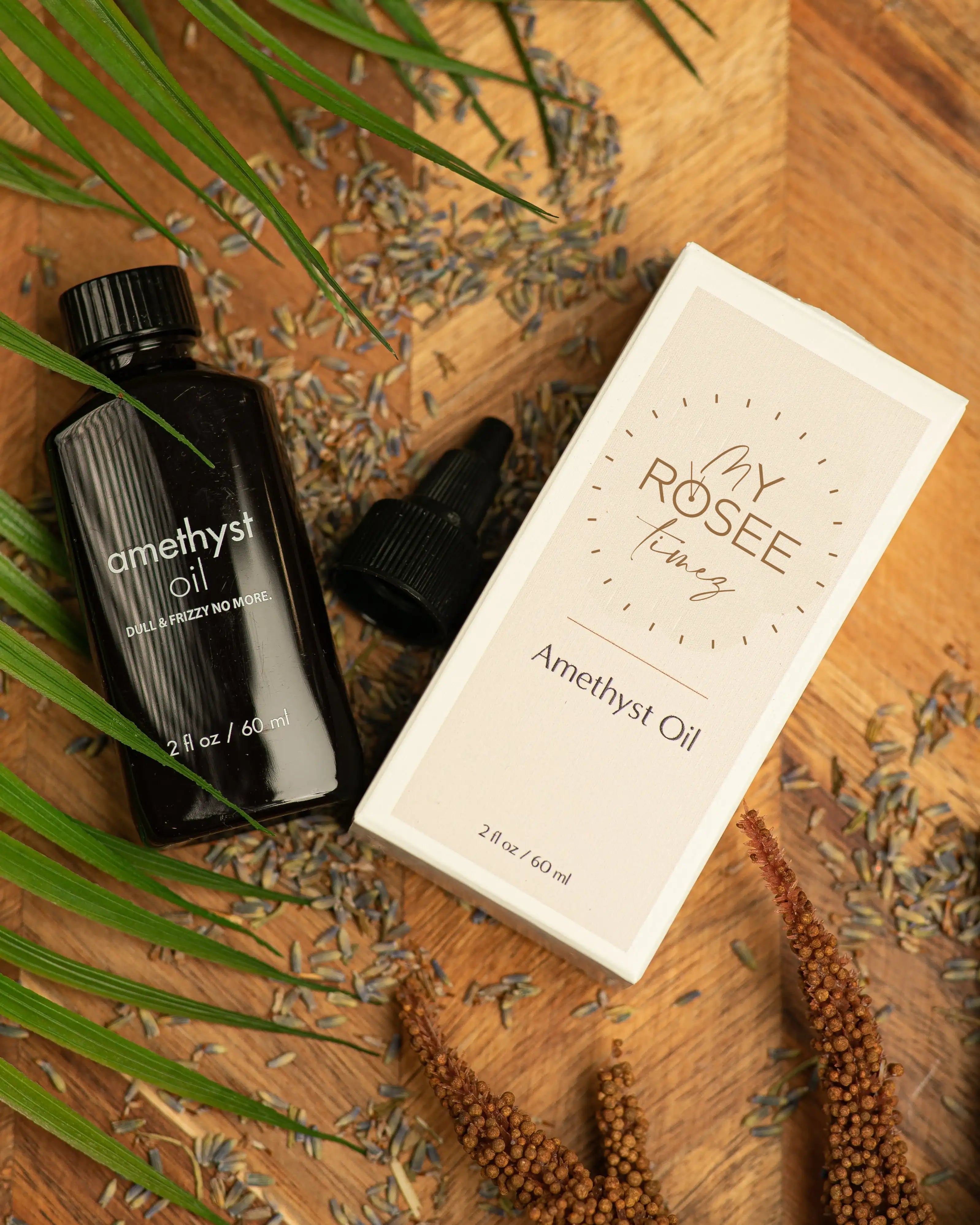 Get luminous shine with Our Amethyst Oil | My Rosie Time – My